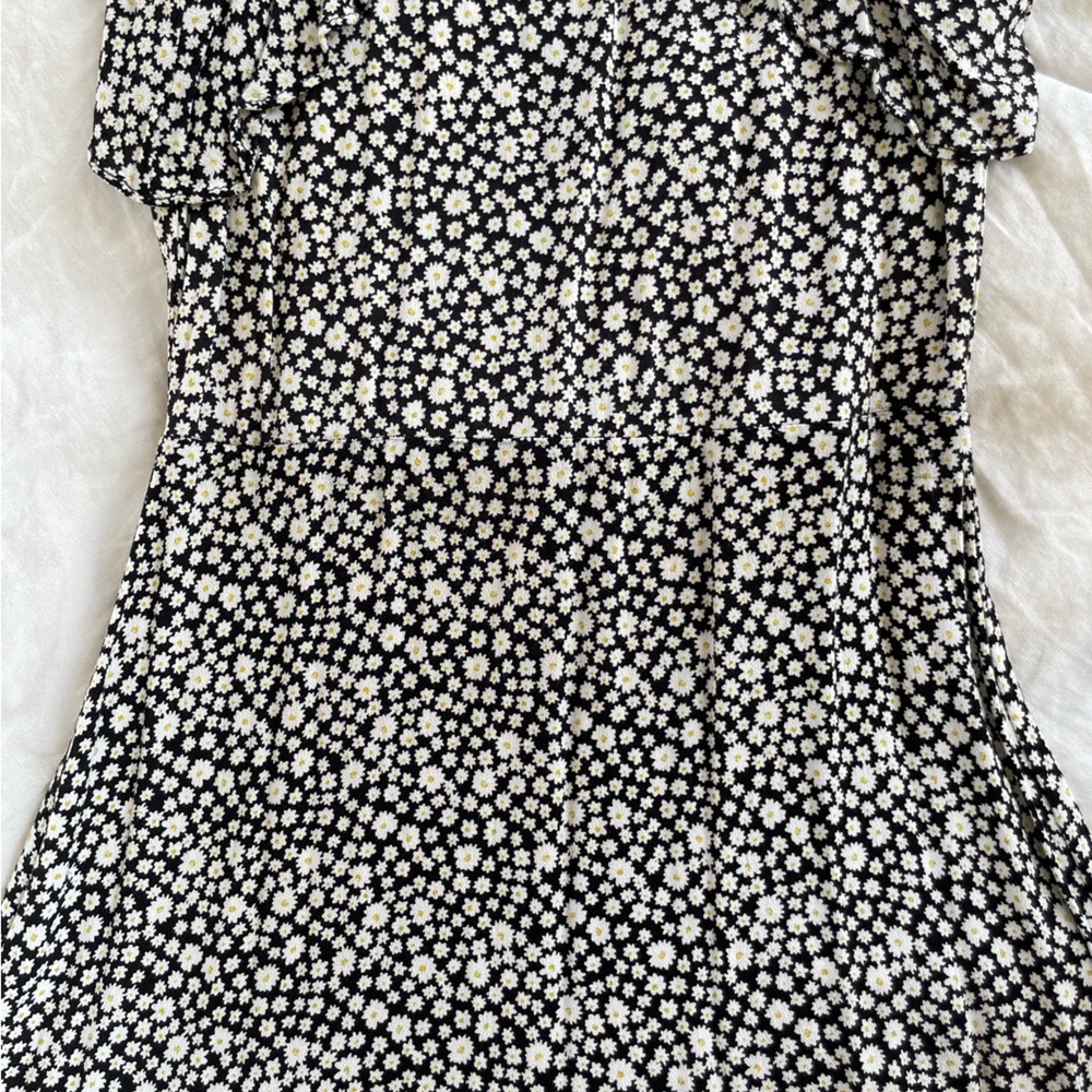 Zara ditsy ruffle mini dress - Picture 10 of 13